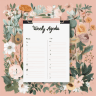 Weekly Agenda (Streamline Your Week )