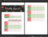 Weekly Agenda (Streamline Your Week )
