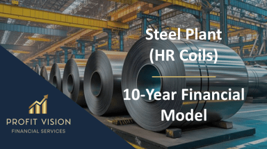 Steel Plant (HR Coils) - 10 Year Financial Model
