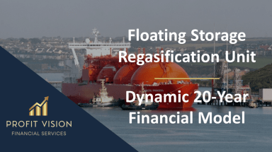 Floating Storage Regasification Unit - Project Finance Model