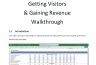 Hotel Financial Model 5 Year 3 Statement and Booking Reservation Planner