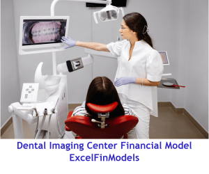 Dental Imaging Center Monthly 5-Year 3-Statement Financial Forecast Model
