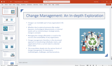 Change Management An In Depth Exploration