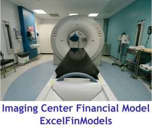 Imaging Center Monthly 5-Year 3-Statement Financial Forecast Model