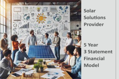 Solar Energy Solutions Company Financial Model 5 Year 3 Statement