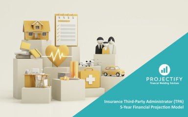 Insurance Third-Party Administrator (TPA) 5-Year 3 Statement Financial Projection Model