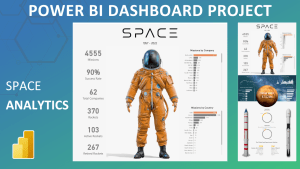 Space Analytics Dashboard in Power Bi