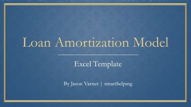 General Amortization Schedule for Startups
