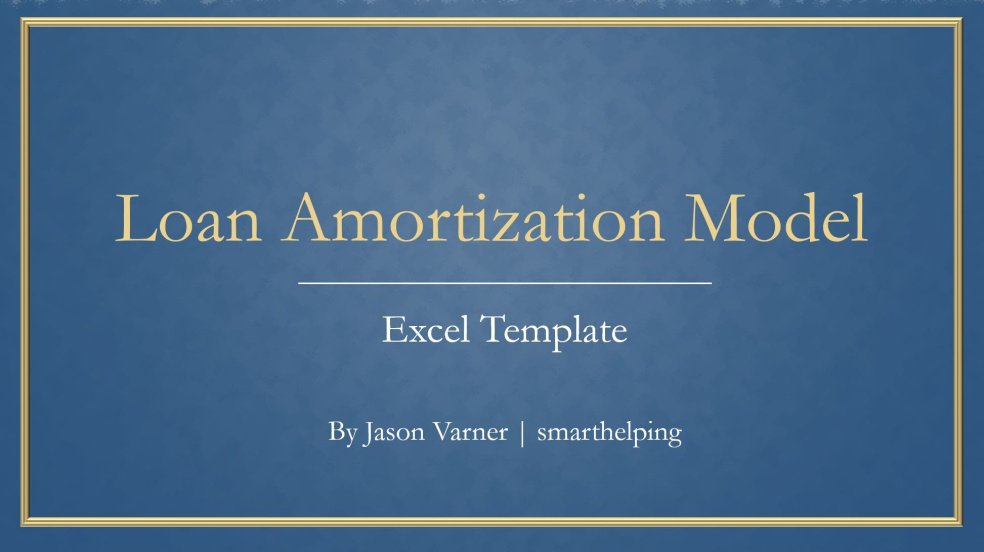 General Amortization Schedule for Startups - Eloquens