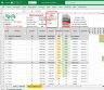 Excel Dynamic Gantt Chart - 2 Files : Fixed Timescale and Multiple Views Timescale