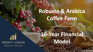 Robusta & Arabica Coffee Farm - 10 Year Financial Model