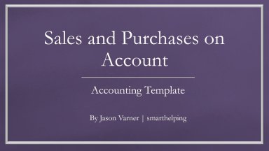 3-Statement Modeling - Sales on Account and Inventory Forecasting