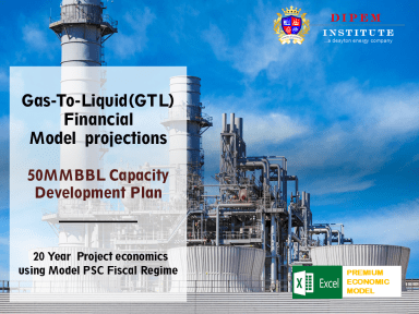 50,000 Barrels per day Gas to Liquid Economic Model