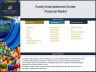 Family Entertainment Center – 5 Year Financial Model