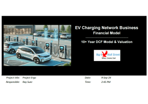 EV Charging Network Business Financial Model