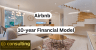 Airbnb (10-year) Financial model