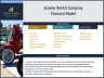 Scooter Rental Company – 10 Year Financial Model