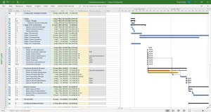 Construction Building and Renovation Templates in MS Excel, MS Project and Word