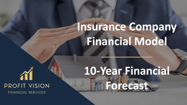 Insurance Company Financial Model – Dynamic 10 Year Forecast