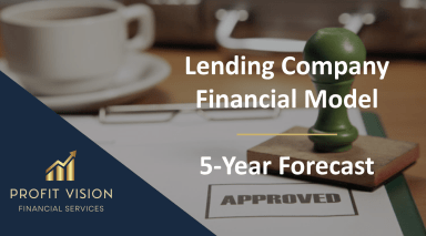 Lending Company Financial Model – 5 Year Forecast