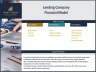 Lending Company Financial Model – 5 Year Forecast