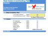 Real Estate Crowdfunding Platform Financial Model (10+ Years DCF & Valuation)