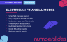 Electrician Business Financial Model Template - one page model