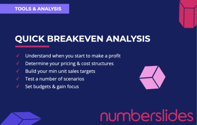 Quick breakeven analysis Model
