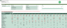 Weekly cash flow model with scenarios on transactions