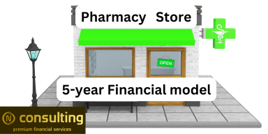 Pharmacy Store - 5 year Financial Model