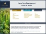 Hemp & CBD Financial Models Bundle - From Cultivation to Retail