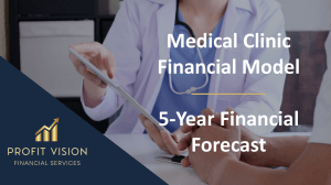 Medical Clinic – 5 Year Financial Model