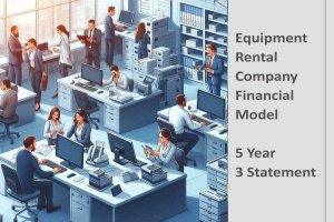 Equipment Rental Company Financial Model 3 Statement