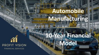 Automobile Manufacturing – 10 Year Financial Model