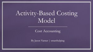 Activity-Based Costing Model for Pricing and Margin Analysis