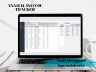 Dynamic Income Tracker Budget Excel Template | Track, Budget & Visualize Income by Type | Customizable Reports