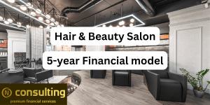 Hair & Beauty Salon (5-year) Financial Model - Basic Version