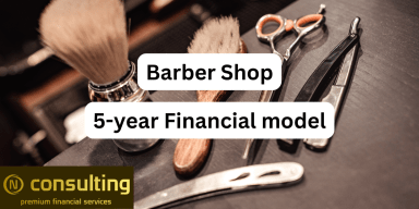 Barber Shop (5-year) Financial Model - Basic Version