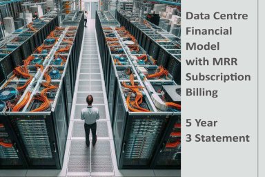 Data Centre Financial Model with MRR Subscription Billing