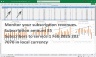 Data Centre Financial Model with MRR Subscription Billing
