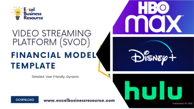 Video Streaming Financial Model – SVOD Financial Model Template