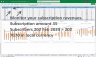 Consulting Business Financial Model with Subscription Revenue