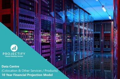 Data Centre Business 10-Year 3 Statement Financial Projection Model