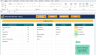 Training Matrix Excel Template | Employee Training Tracker | Course Participation Log | Printable Training Reports