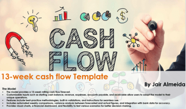 13-Week Cash Flow Forecast Template