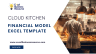Cloud Kitchen Financial Forecasting Model Template