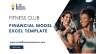 Gym Center Financial Model Template