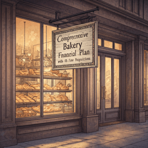 Bakery Business Financial Model with 10-Year Forecasts