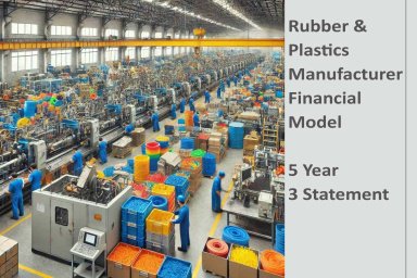 Rubber and Plastics Manufacturer Financial Model