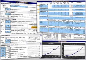 Business Valuation Excel Model with Pro-Forma Financial Statements